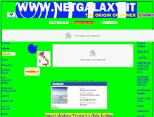 Tablet Screenshot of netgalaxy.it